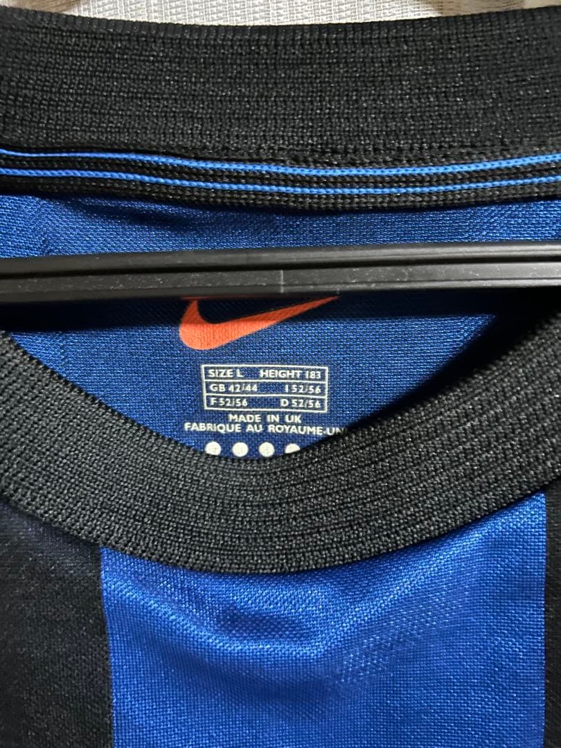Nike インテル・ミラノ シャツ Lサイズ　98/99？　アルバロ・レコバ