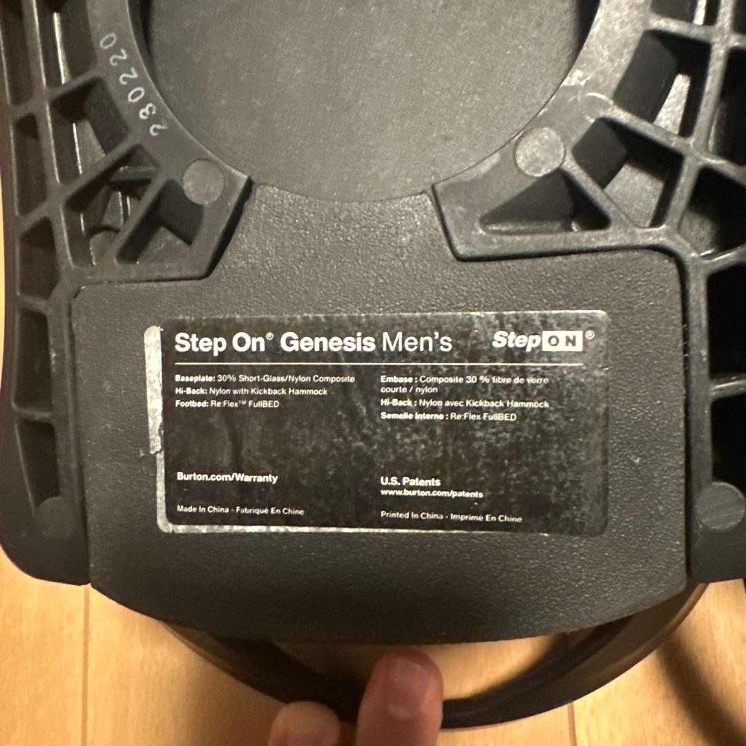 バートン ステップオン Mサイズ ビンディング　23-24