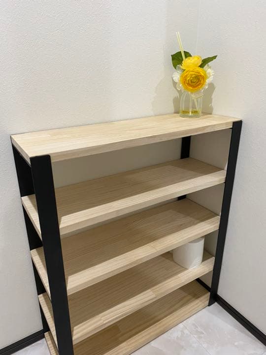 アイアン家具　5段シェルフ