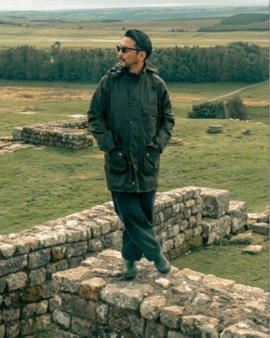 Barbour ANK ソルウェイジッパー バブアー 片野英二 別注