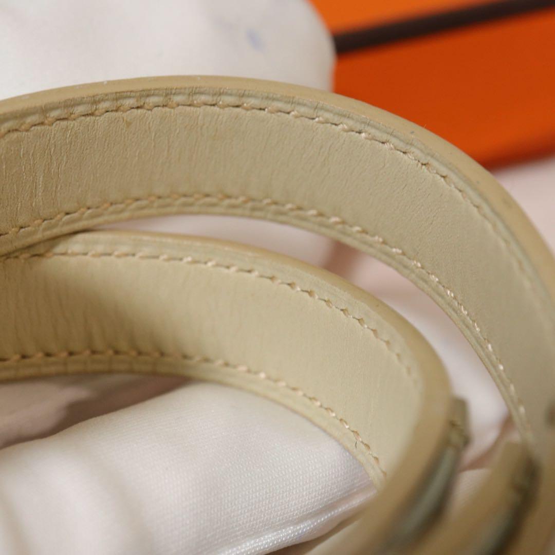HERMES エルメス ドゥブルトゥール ケリー ブレスレット □F 刻印