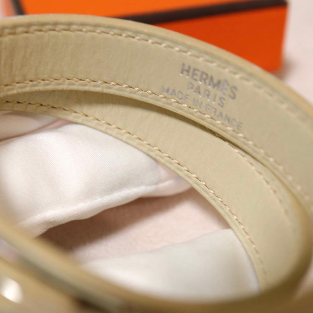 HERMES エルメス ドゥブルトゥール ケリー ブレスレット □F 刻印