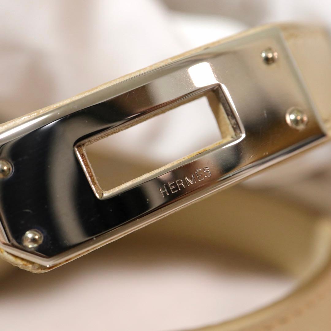 HERMES エルメス ドゥブルトゥール ケリー ブレスレット □F 刻印