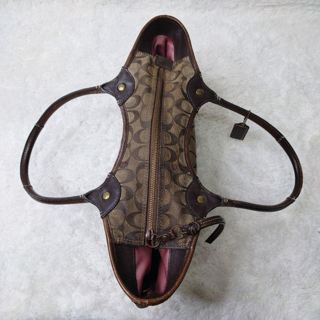 COACH コーチ トートバッグ ブリーカー　パッチワーク 異素材 シグネチャー