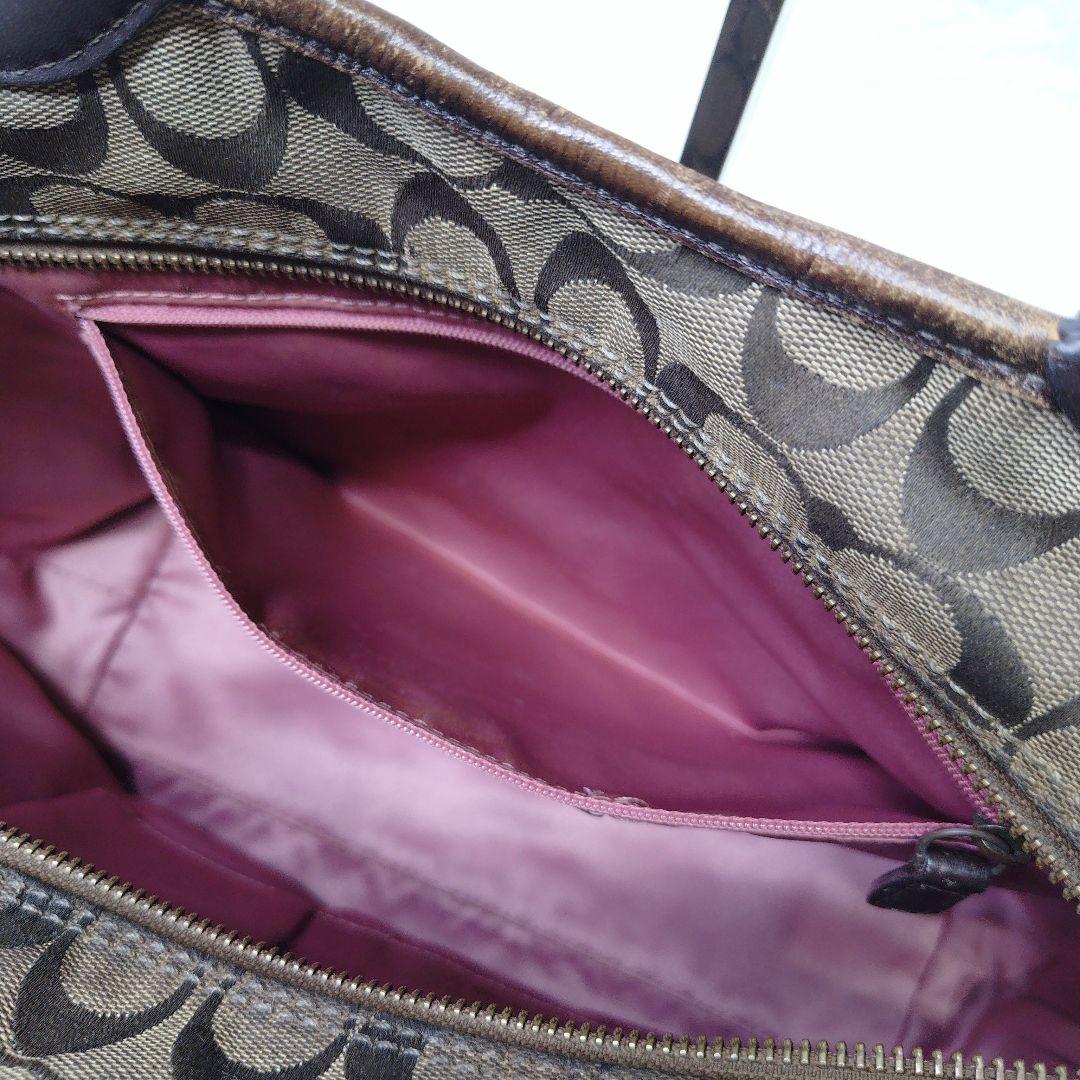 COACH コーチ トートバッグ ブリーカー　パッチワーク 異素材 シグネチャー