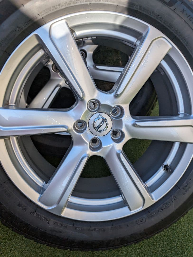 ボルボXC90専用MICHELINX−ICEスタッドレスボルボホイールのセット