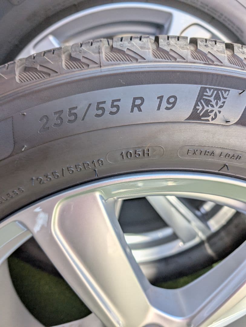 ボルボXC90専用MICHELINX−ICEスタッドレスボルボホイールのセット