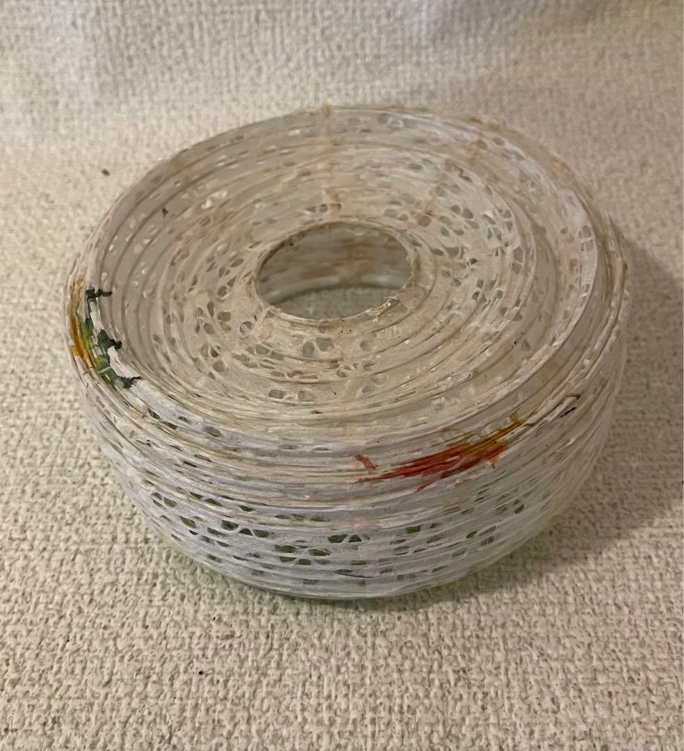 岐阜産落水和紙(もみじ柄)貼り提灯ミニスタンド