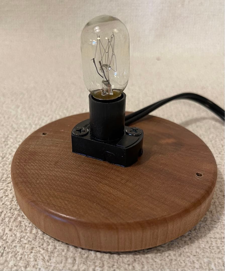 岐阜産落水和紙(もみじ柄)貼り提灯ミニスタンド