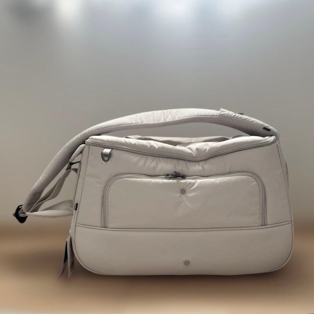 【新品】 SSOOOK VIEW SLING BAG (バッグ右）ベージュ L