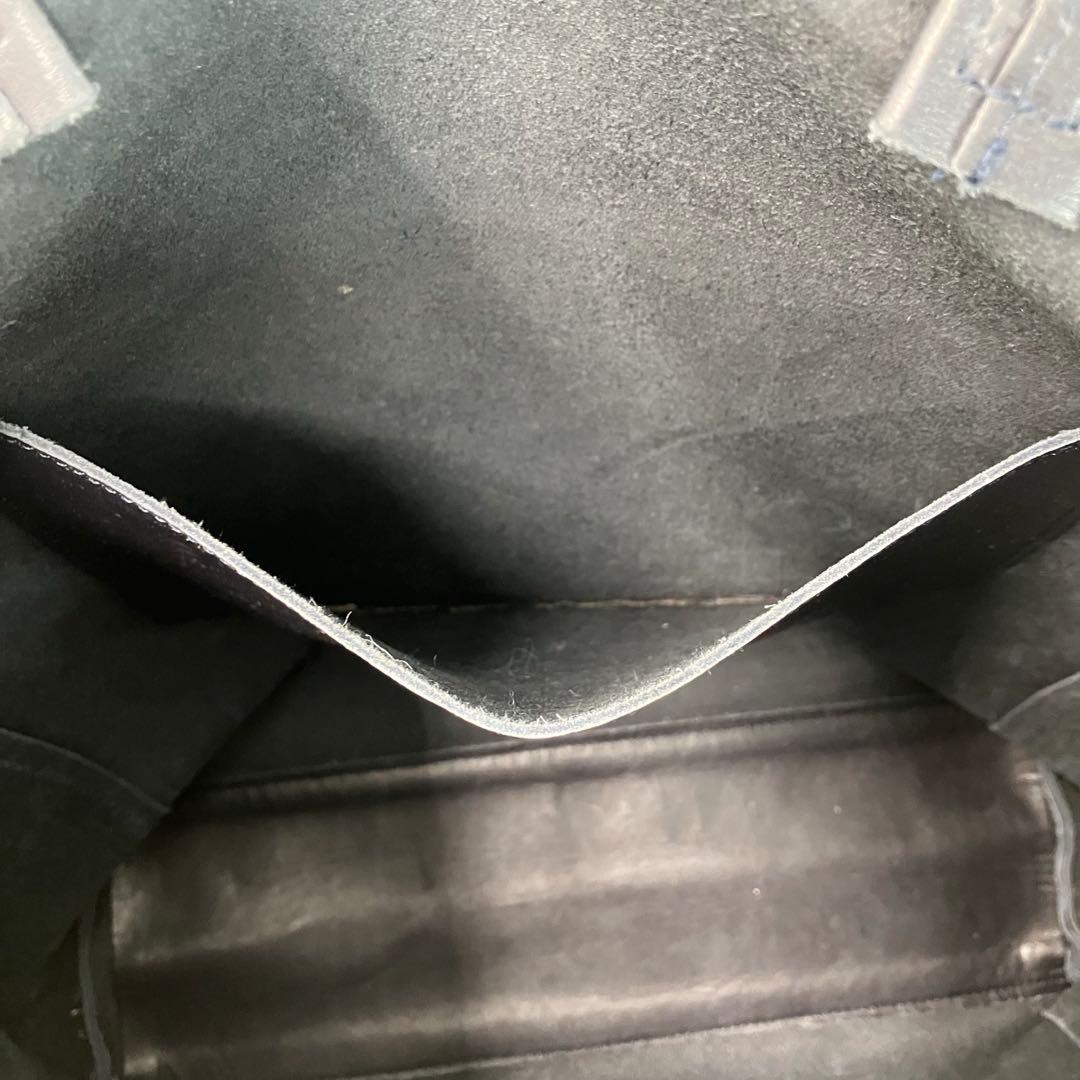 【良品】マーガレットハウエル ソフトレザートートバッグ 本革 A4 大容量