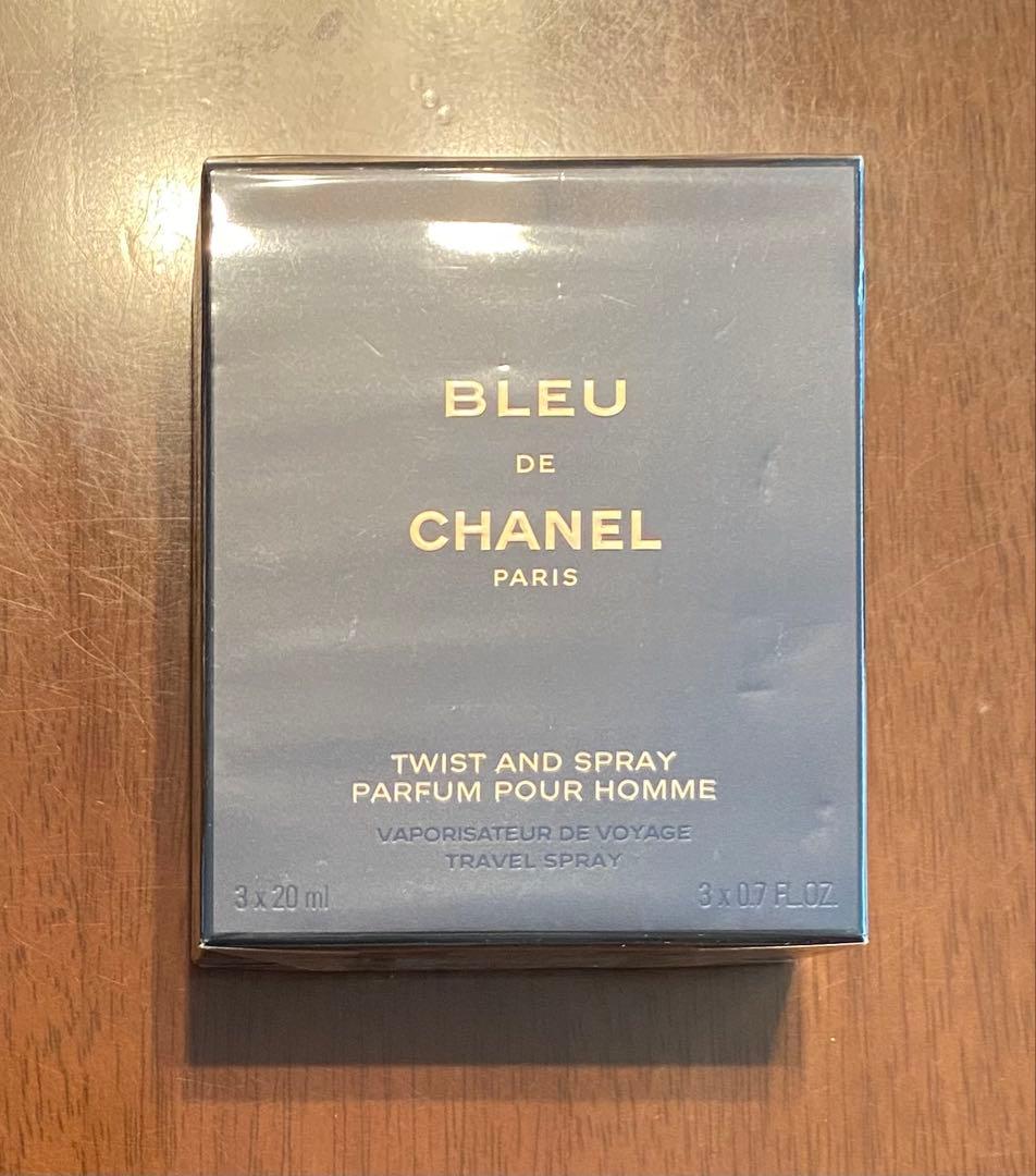 未開封　BLEU DE CHANEL トラベルスプレイ3×20ml パルファム