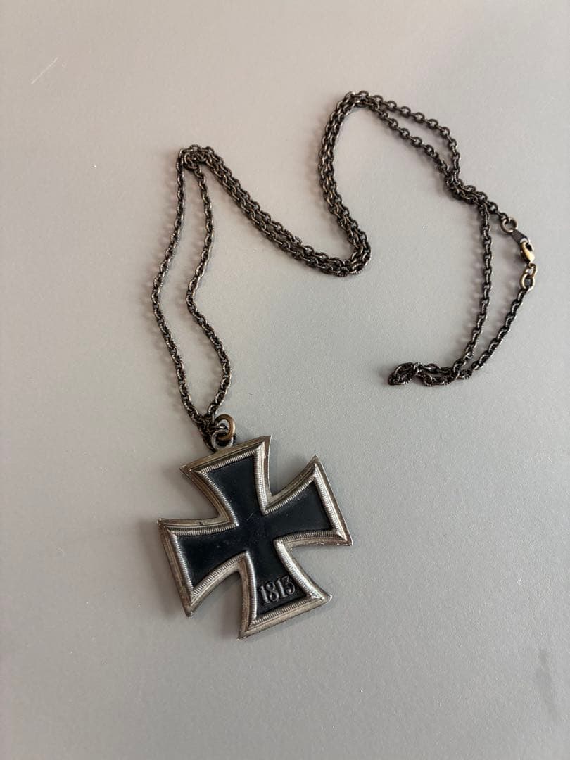 1939年刻印 アイアンクロス ネックレス ヴィンテージ ミリタリー ドイツ