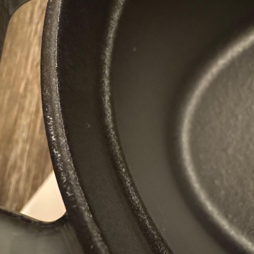 美品　STAUB ストウブ ピコ・ココット オーバル 23cm 両手鍋 グレー