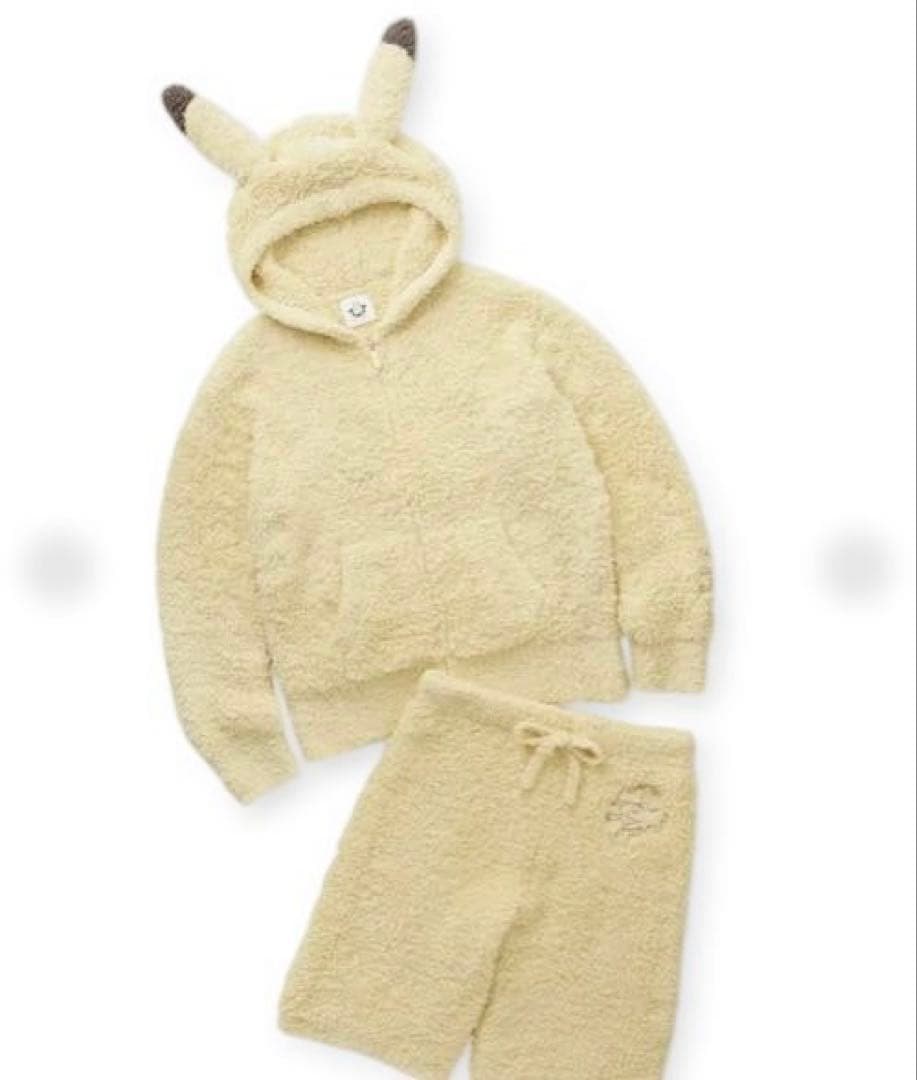 ジェラートピケ ポケモンコラボ ピカチュウのルームウェア