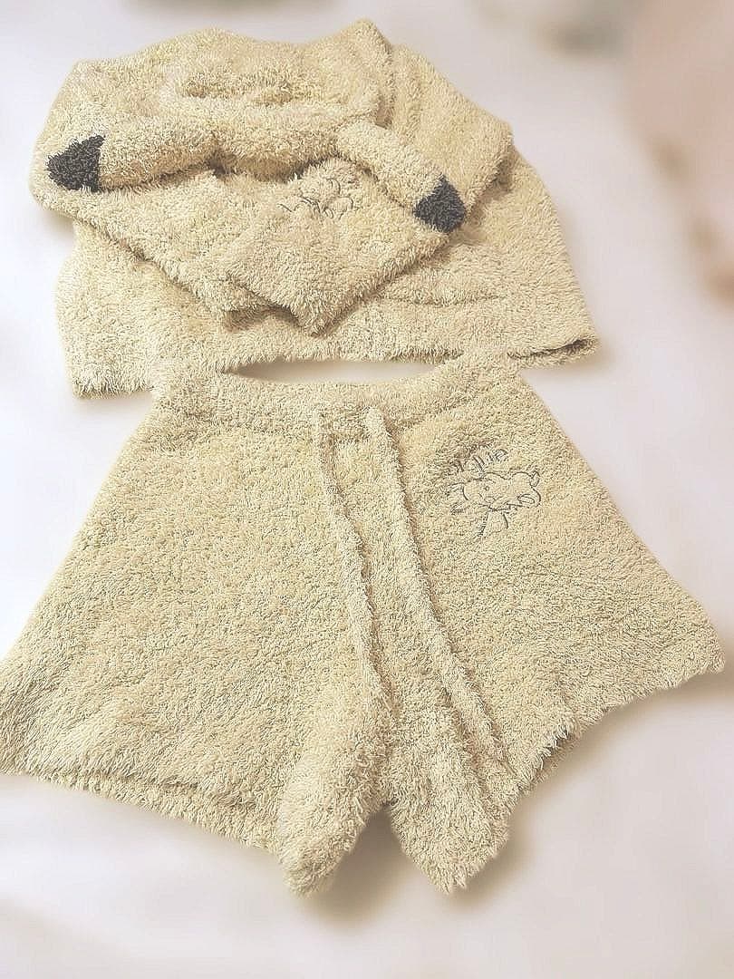 ジェラートピケ ポケモンコラボ ピカチュウのルームウェア