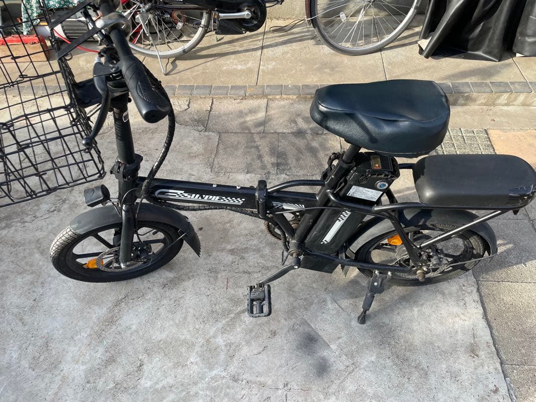 電動自転車 ブラック