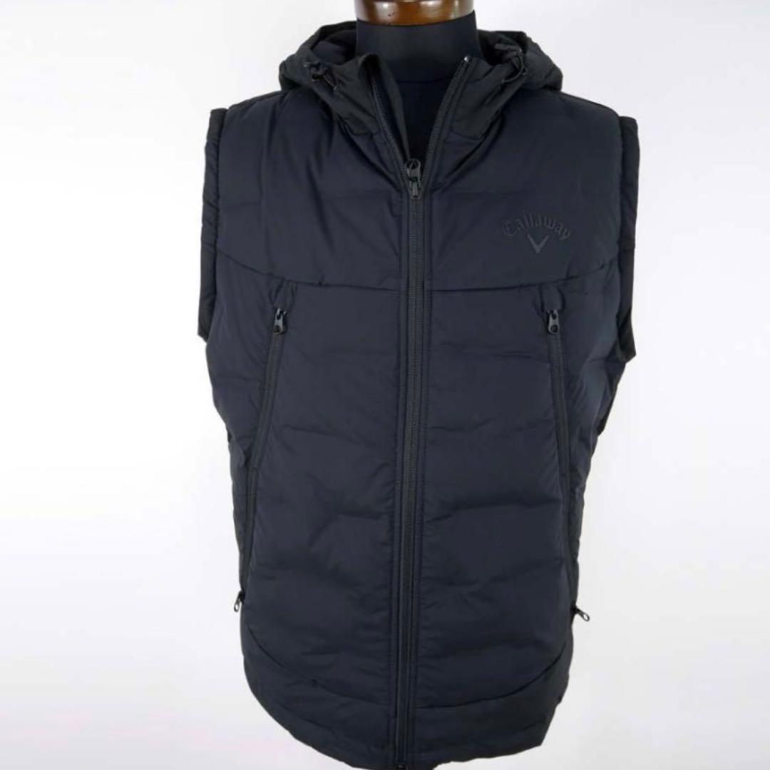 キャロウェイ ゴルフウェア メンズダウンブルゾン
