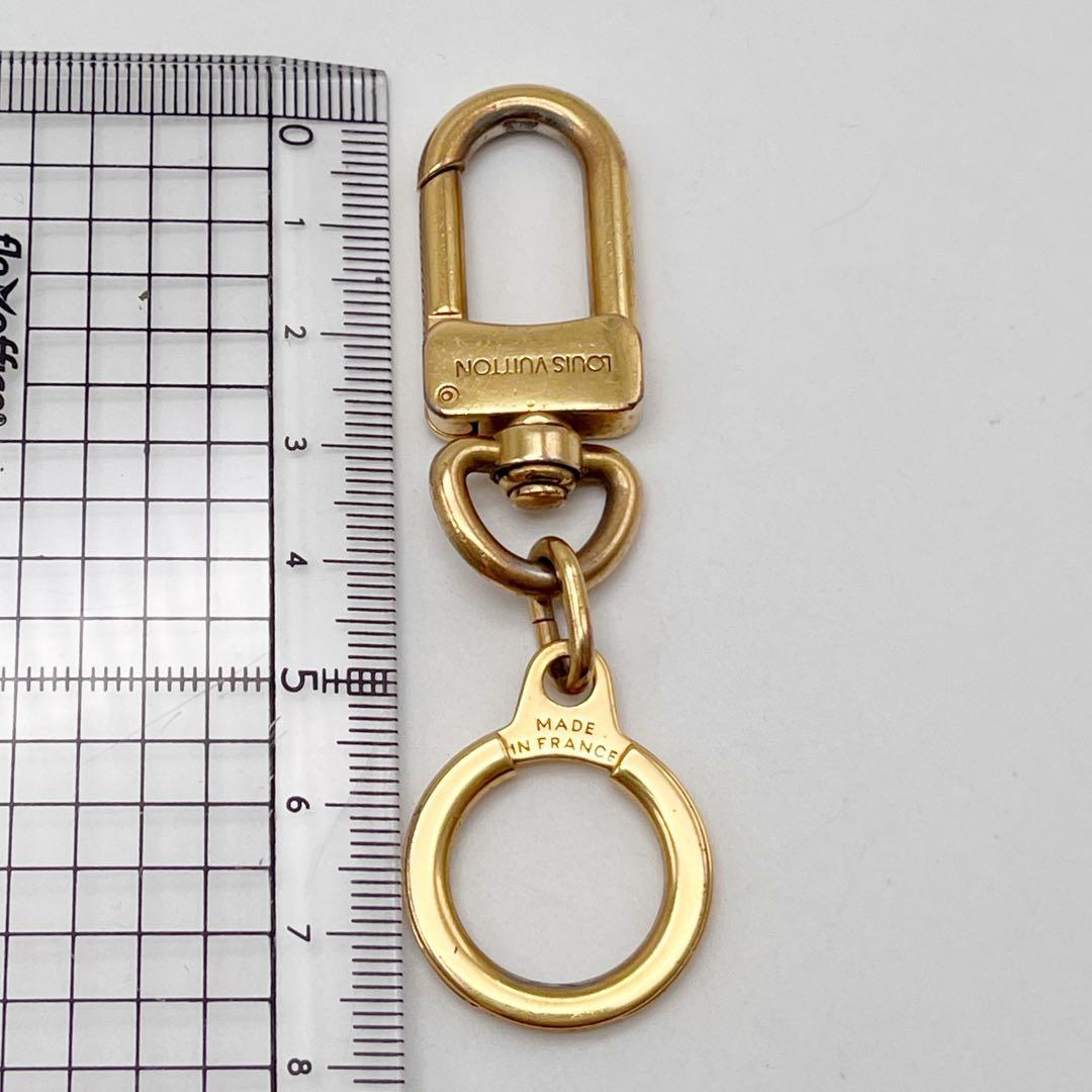 ルイヴィトン アノクレ　ゴールド バッグチャーム キーホルダー　キーリング