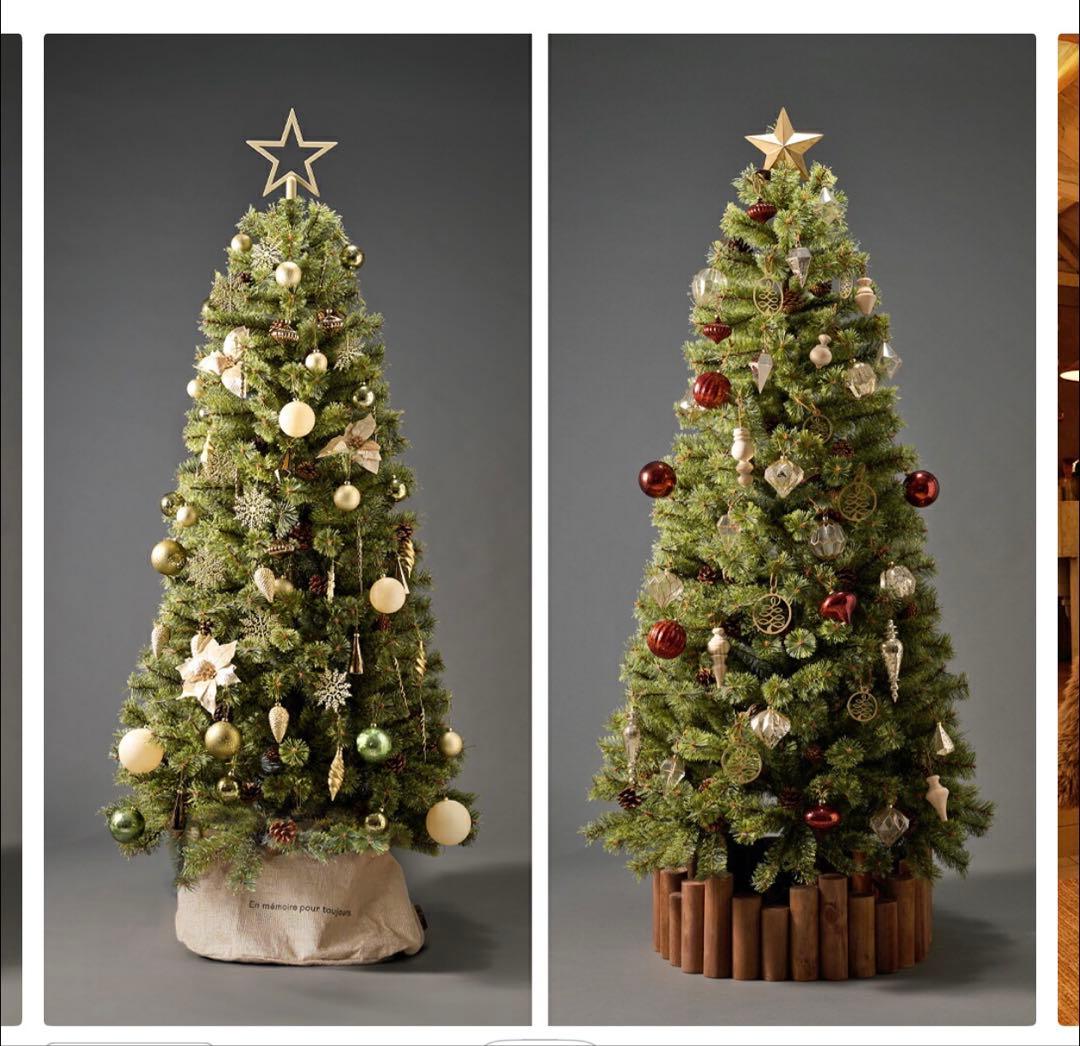 Alsace アルザス クリスマスツリー 120cm 麻バッグトップスターSET