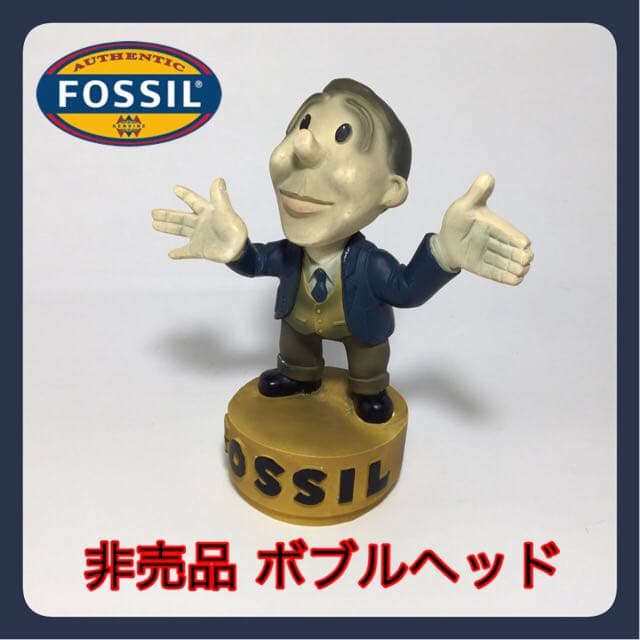 『FOSSIL（フォッシル）』非売品ボブルヘッド
