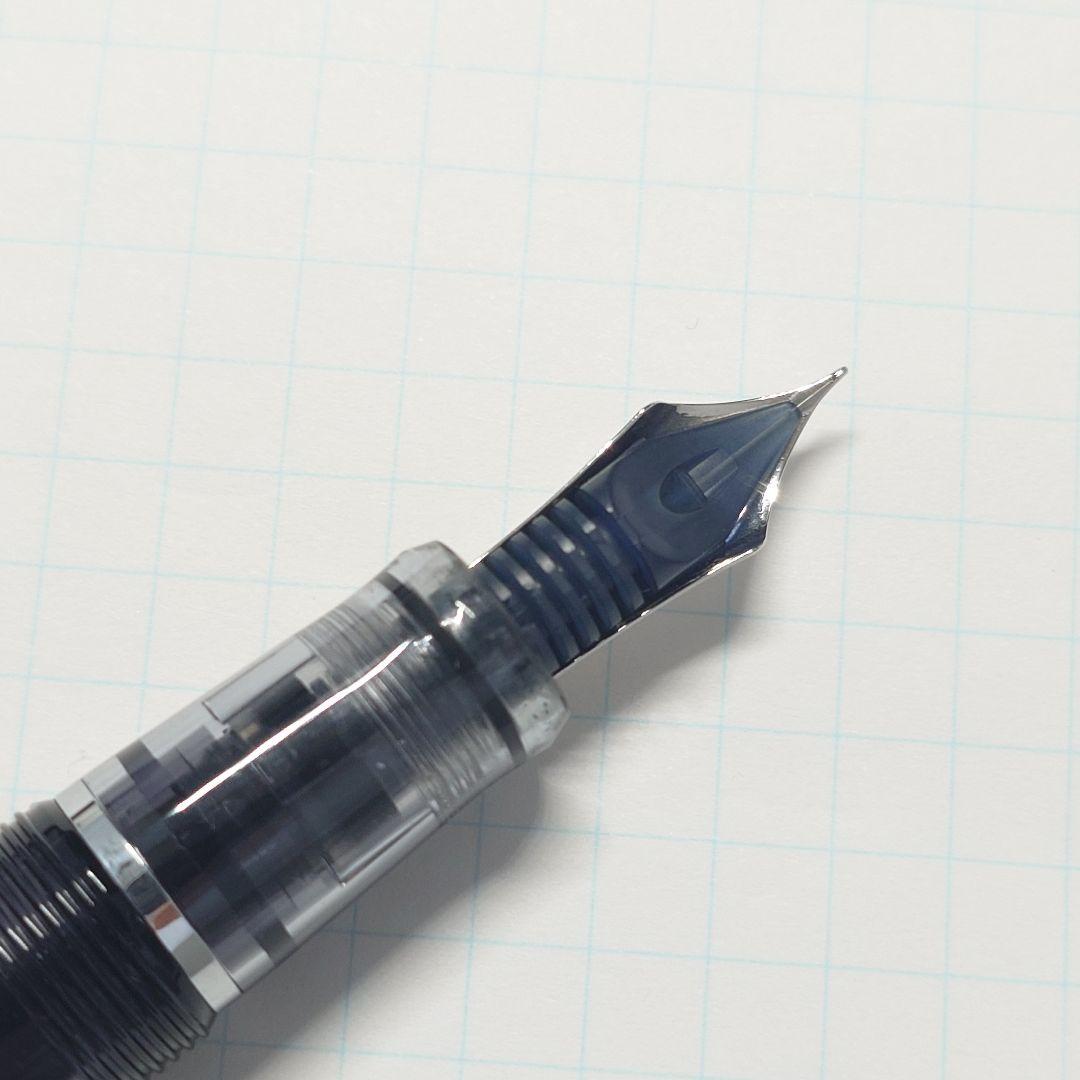 パイロット　カスタムヘリテイジ92　透明ブラック　F