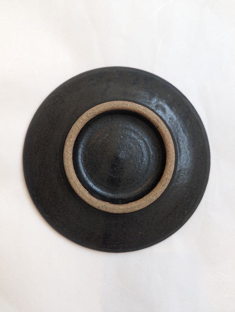 工房十鶴　ドクロ　五寸皿