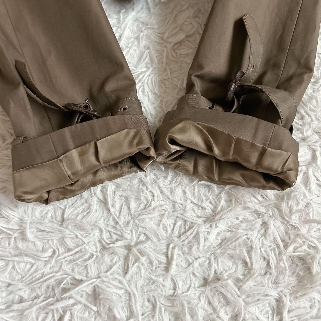 美品⁂ポールスチュアート⁂ ロングトレンチコート　ライナー　ベルト　ブラウン　M