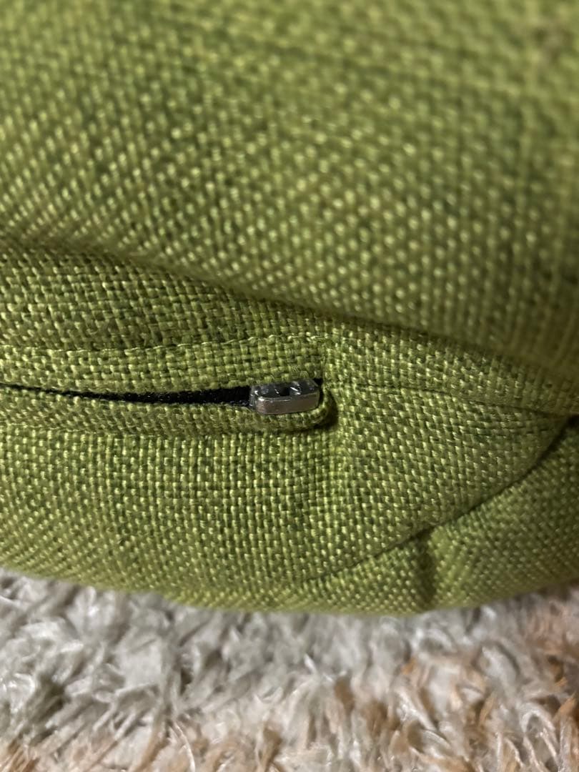 アンビエントラウンジ バタフライソファ ライムグリーン ビーズソファ