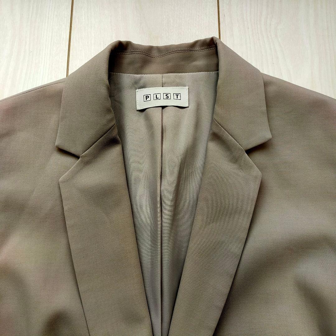 PLST グレー ビジネススーツ XS プラステ セットアップ フォーマル