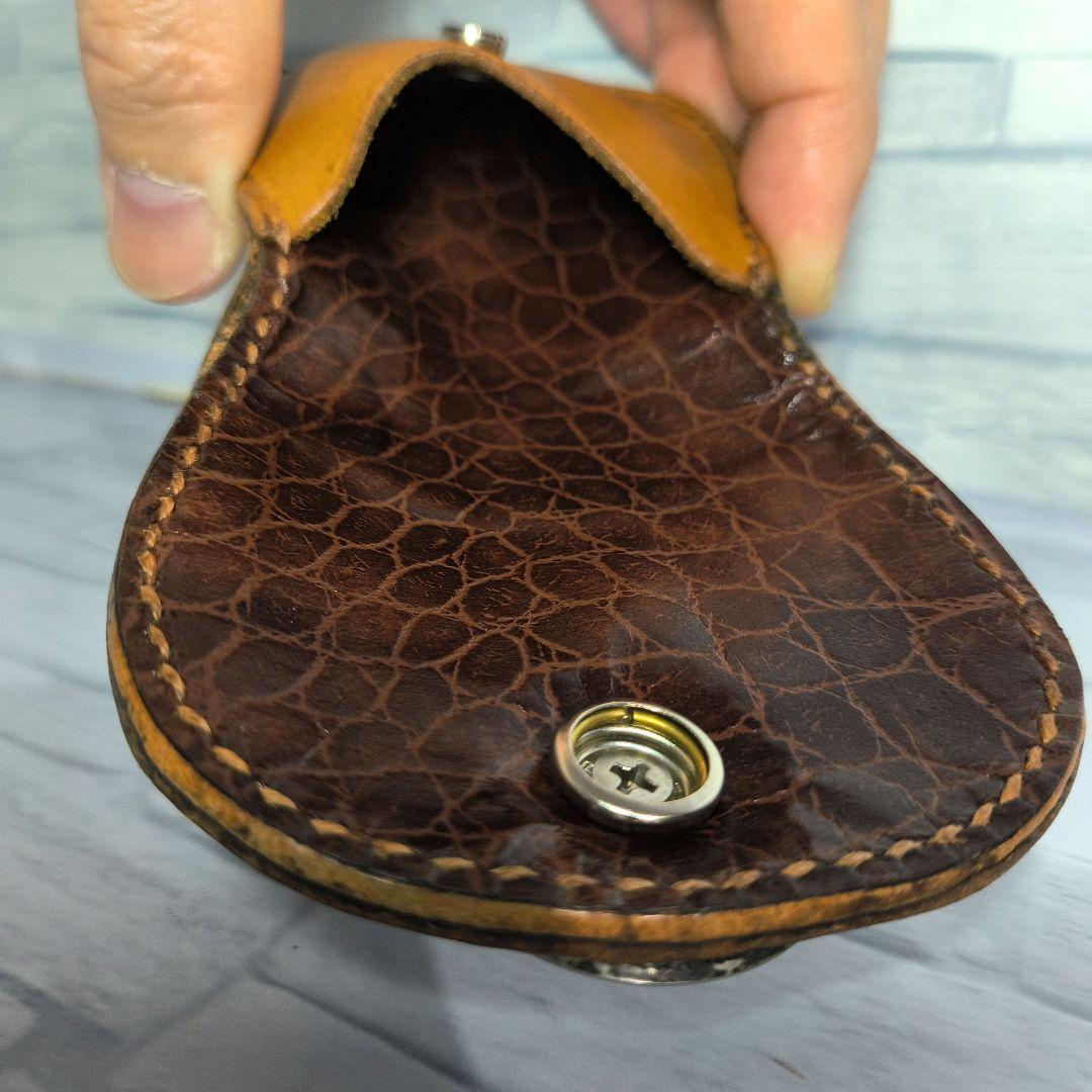 新品未使用　BIGHAND　ビックハンド　レザー　ケース