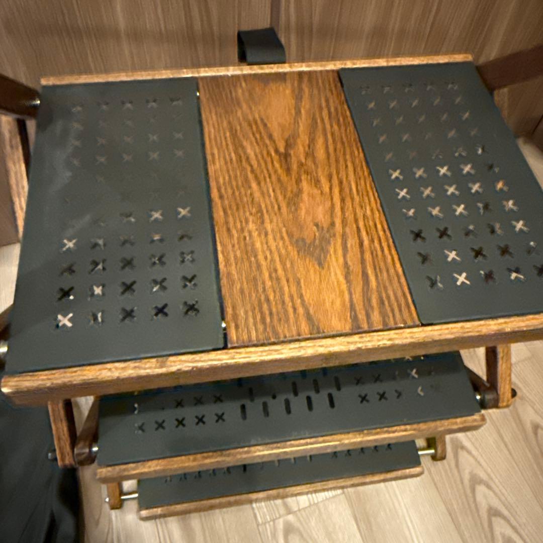 kimicamp キミキャンプ ３段ラック アイアン&ウッド