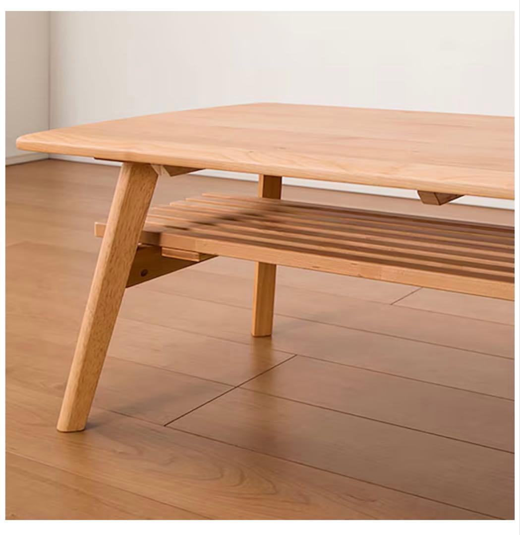 天然木　センターテーブル ローテーブル