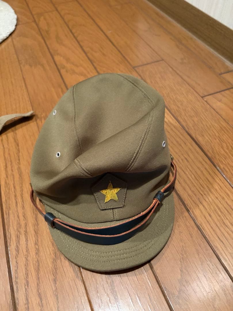 あ*ど様 ブラウン ヘルメット グリーンネット付き