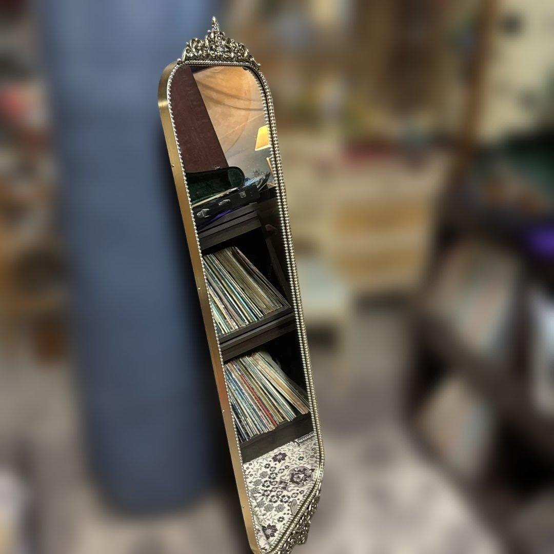 本日限定お値引き中　アンティーク　ミラー　ゴールド装飾