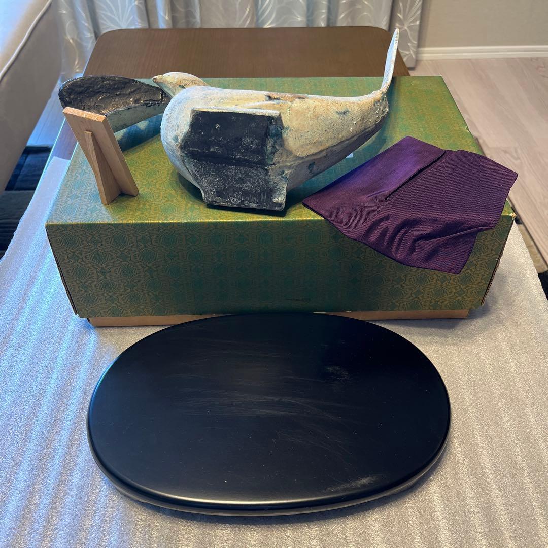 鋳物　香炉　きじ