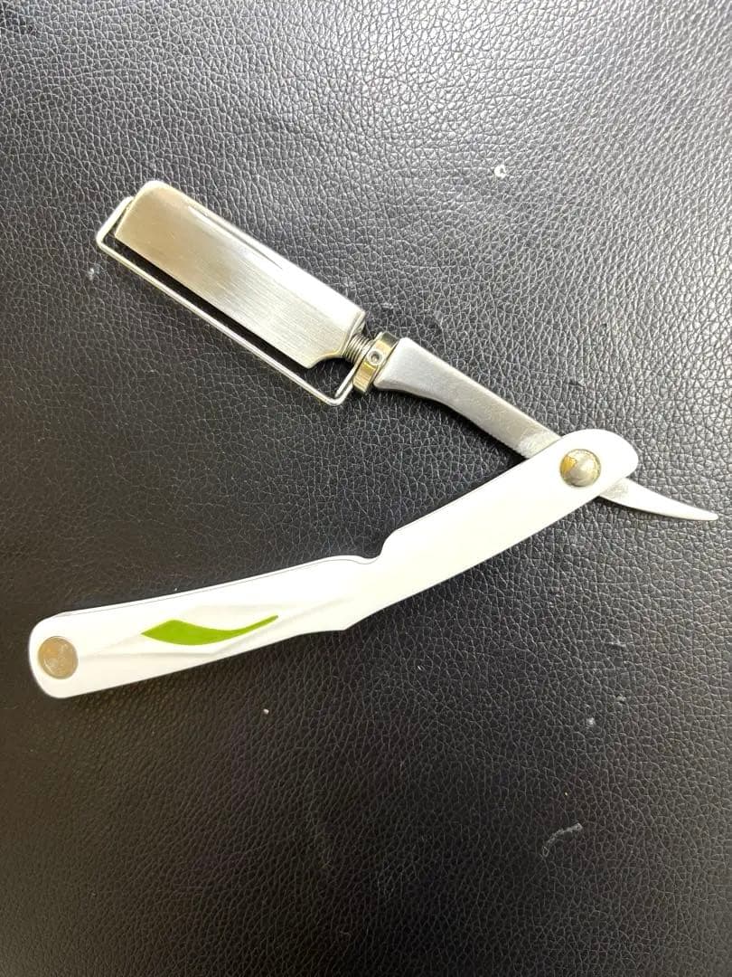 美品　フローレーザー　西洋剃刀　理容　シェービング　barber 剃刀　顔剃り