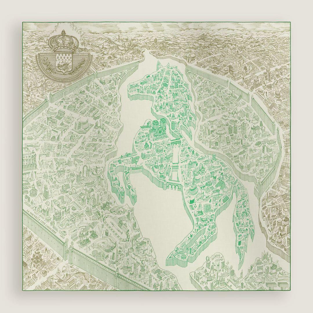 エルメス　カレジェアン 《ヌーベル・シテ・カヴァリエール》 08新品未使用品