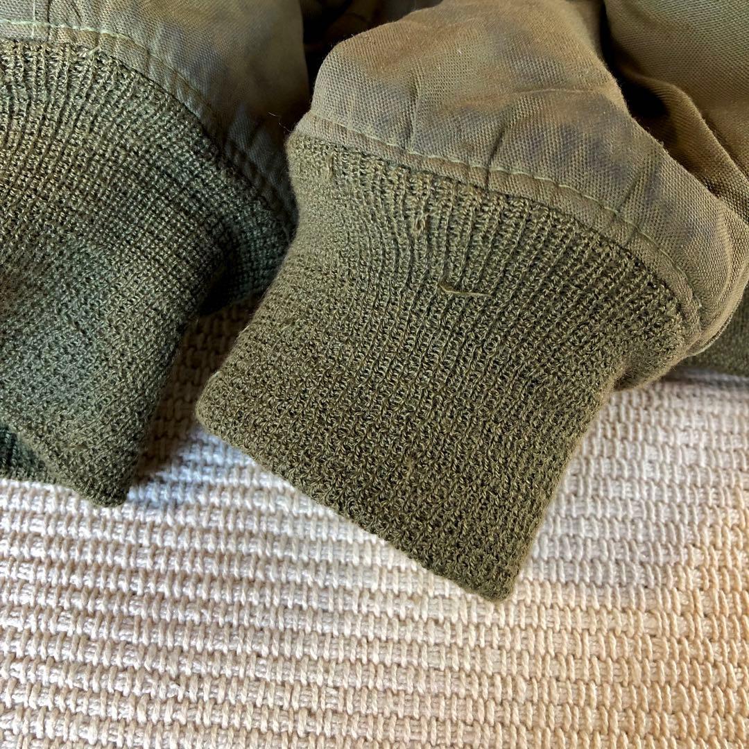 米軍実物 80s ISRATEX タンカースジャケット 難燃性 アラミド L-S