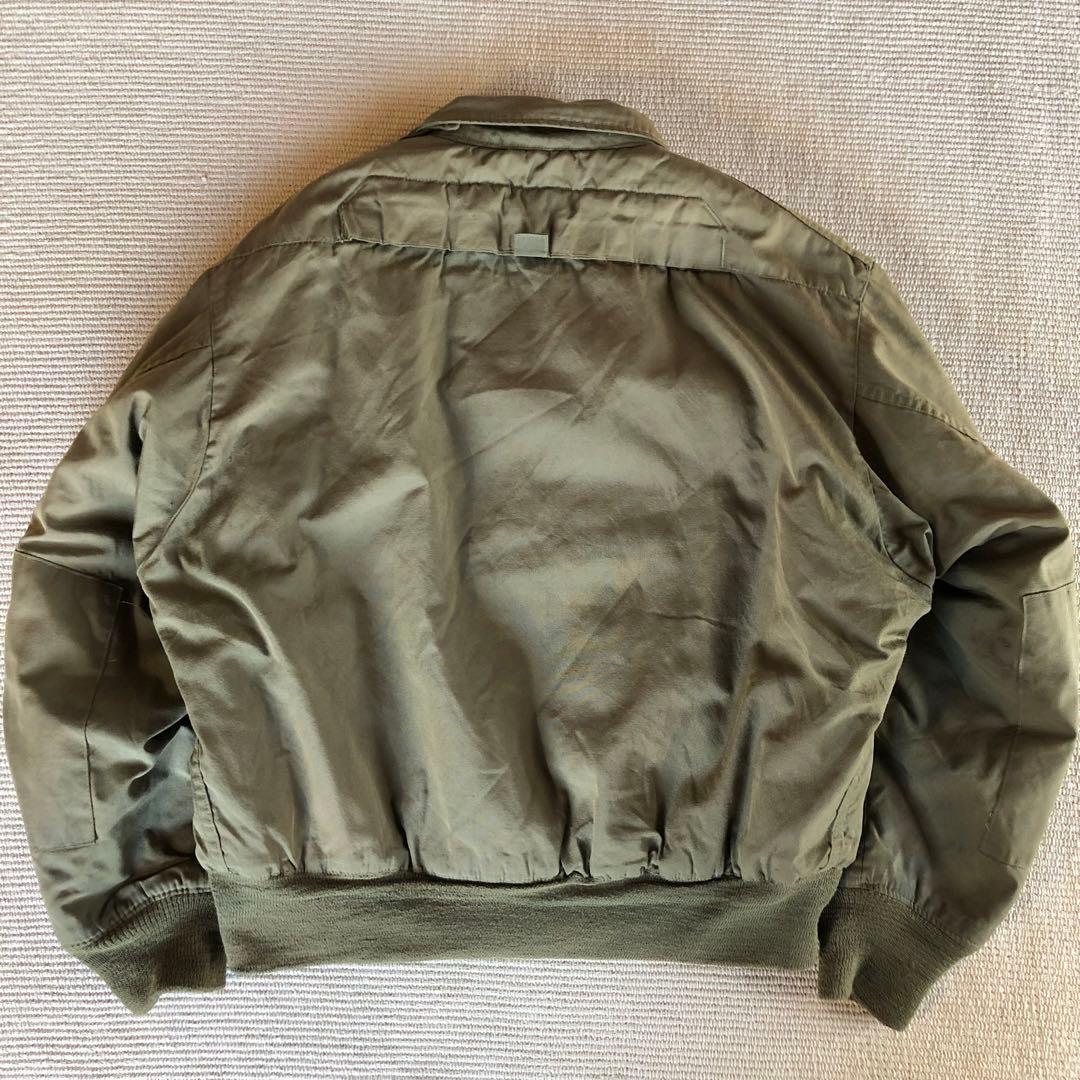 米軍実物 80s ISRATEX タンカースジャケット 難燃性 アラミド L-S