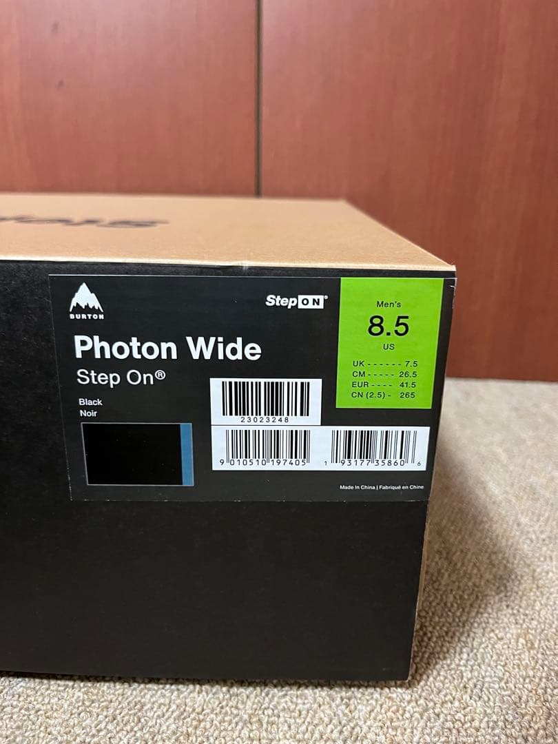 スノーボード Burton stepon GENESIS reflex photon wide