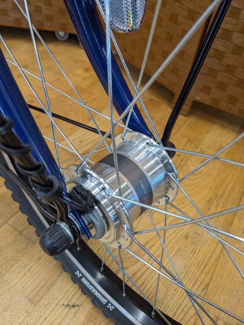 U087 ミニベロ　グリーンレーベル　ベガス　BRIDGESTONE　内装3段