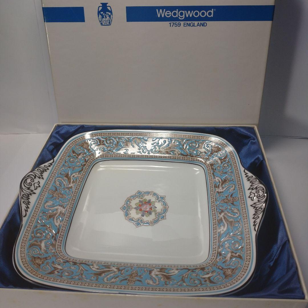 ウェッジウッド フロレンティーンターコイズ ブレッド＆バタープレート