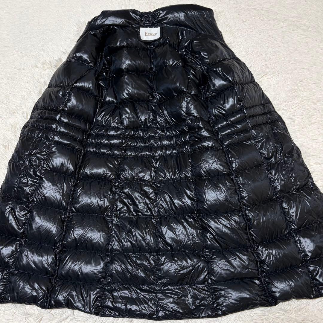 極美品　ヘルノ　Ultralight ダウンコート　ロング丈　フード