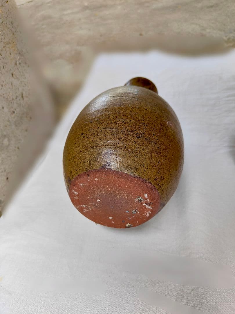 【ヴィンテージ】沖縄　琉球焼き　やちむん　壺　花瓶　【壺屋焼】