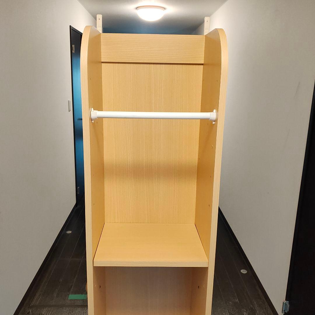 SHIRAI マナビア キッズハンガーラック(ランドセル収納可能)