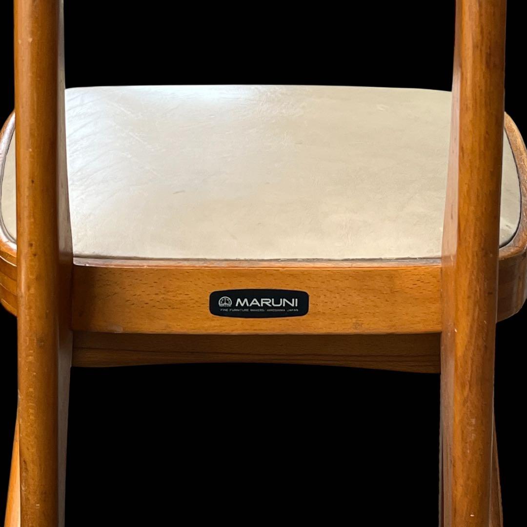 北欧レトロ オールドマルニ デルタチェア 無垢材 ベントウッドチェアー 木製椅子
