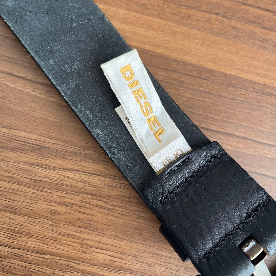 DIESEL レザー　ベルト　☆k_z_y.AAA
