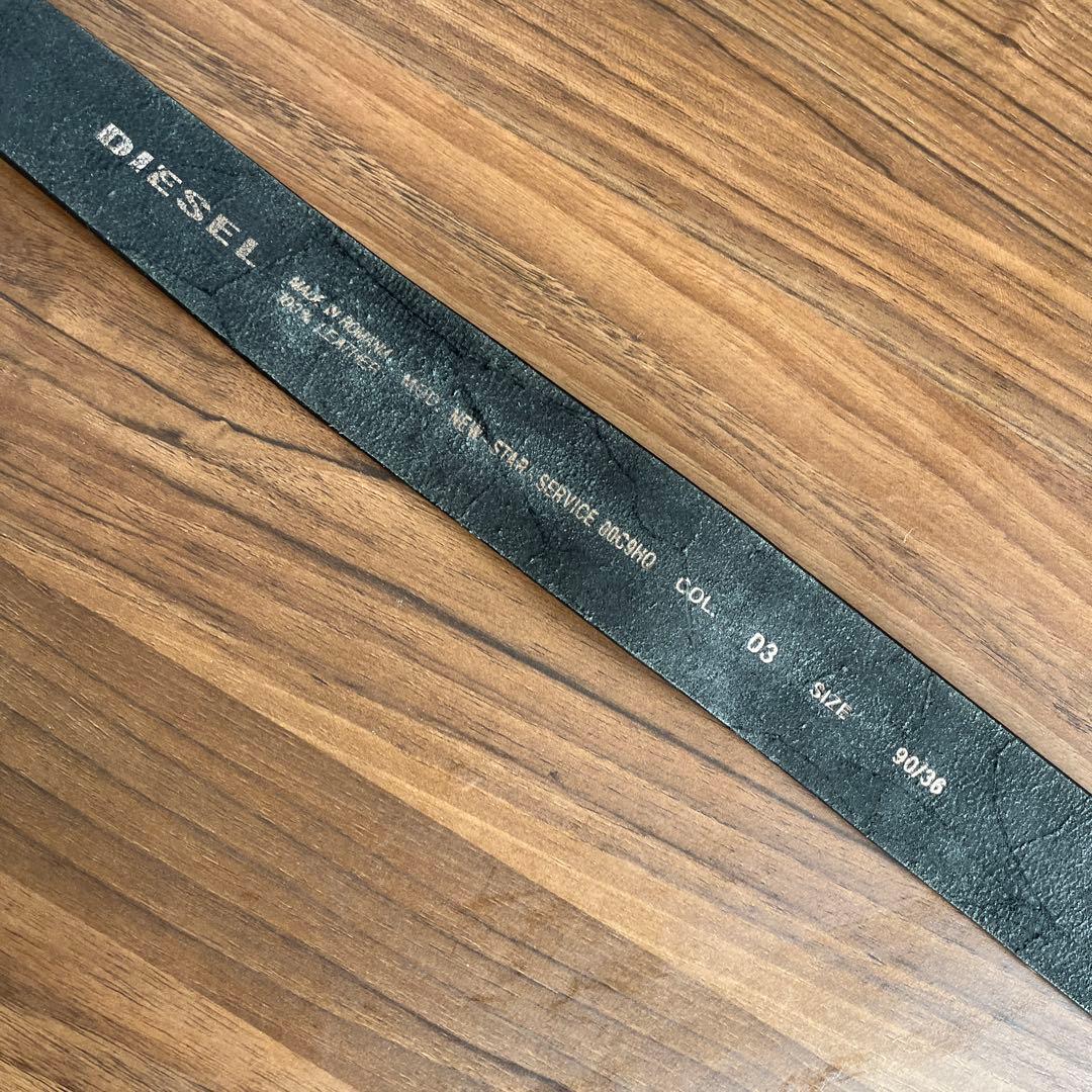 DIESEL レザー　ベルト　☆k_z_y.AAA