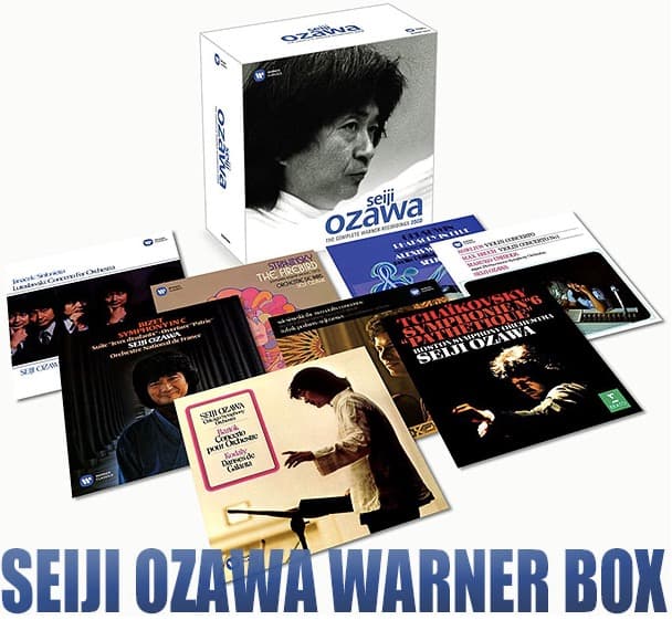 新品/25/CD/BOX 小澤征爾 SEIJI OZAWA ワーナー録音全集